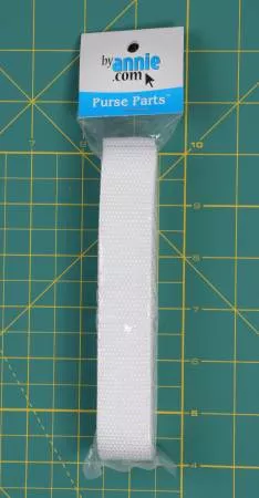 1" Strapping - White