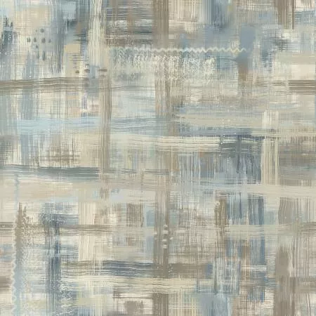 108" Wide Backing - Colorfield Tan/Cream/Blue