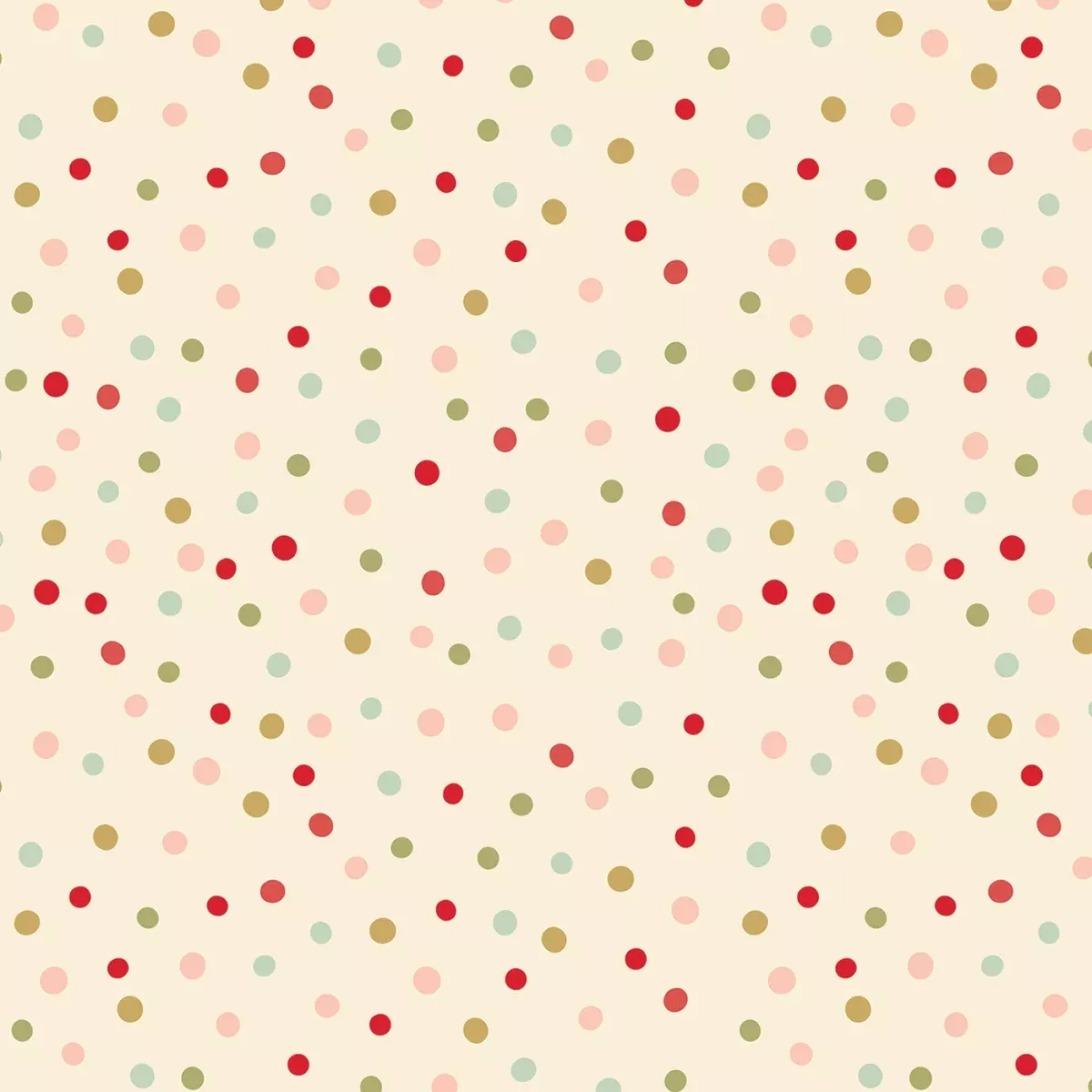 108" Wide Backing - Eggnog Dots