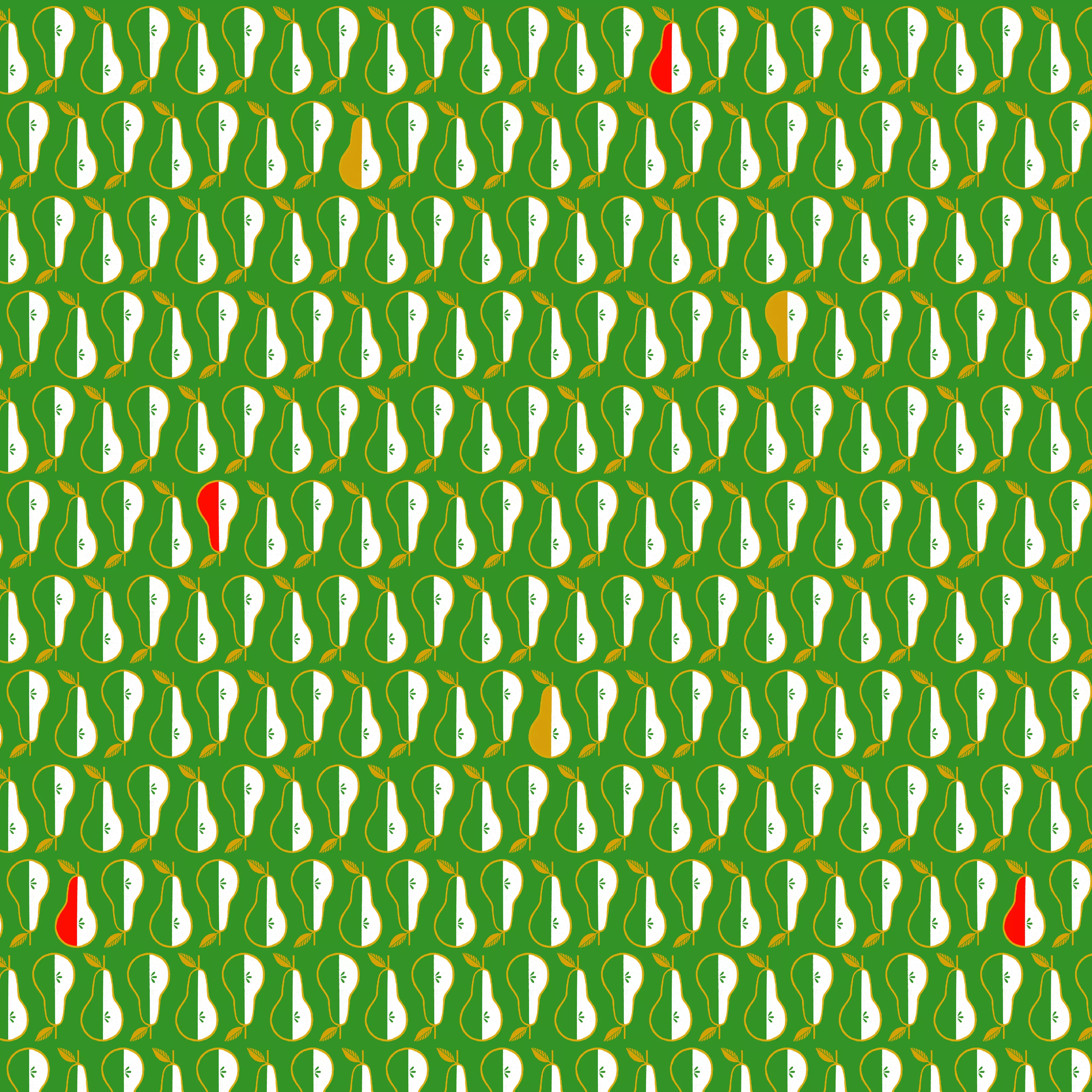 12 Days of Christmas | Pears - Pear Green by Cori Dantini for FreeSpirit | PWCD139.XPEAR