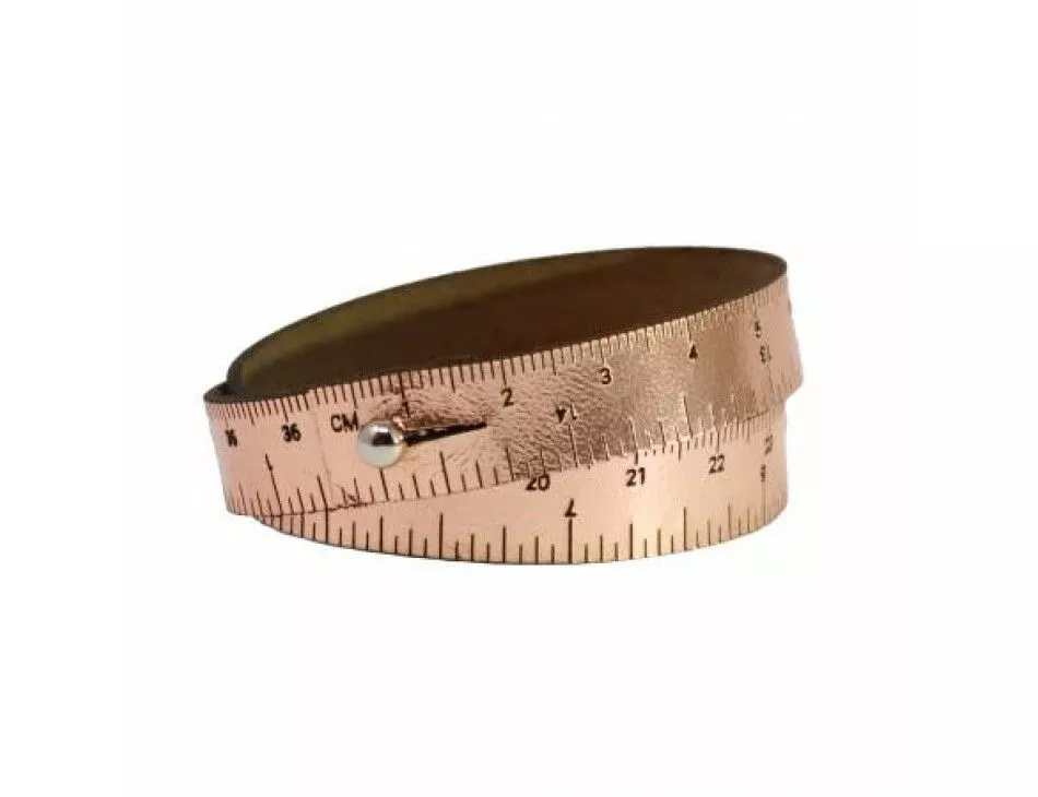 15 in. Rose Gold Wrist Ruler