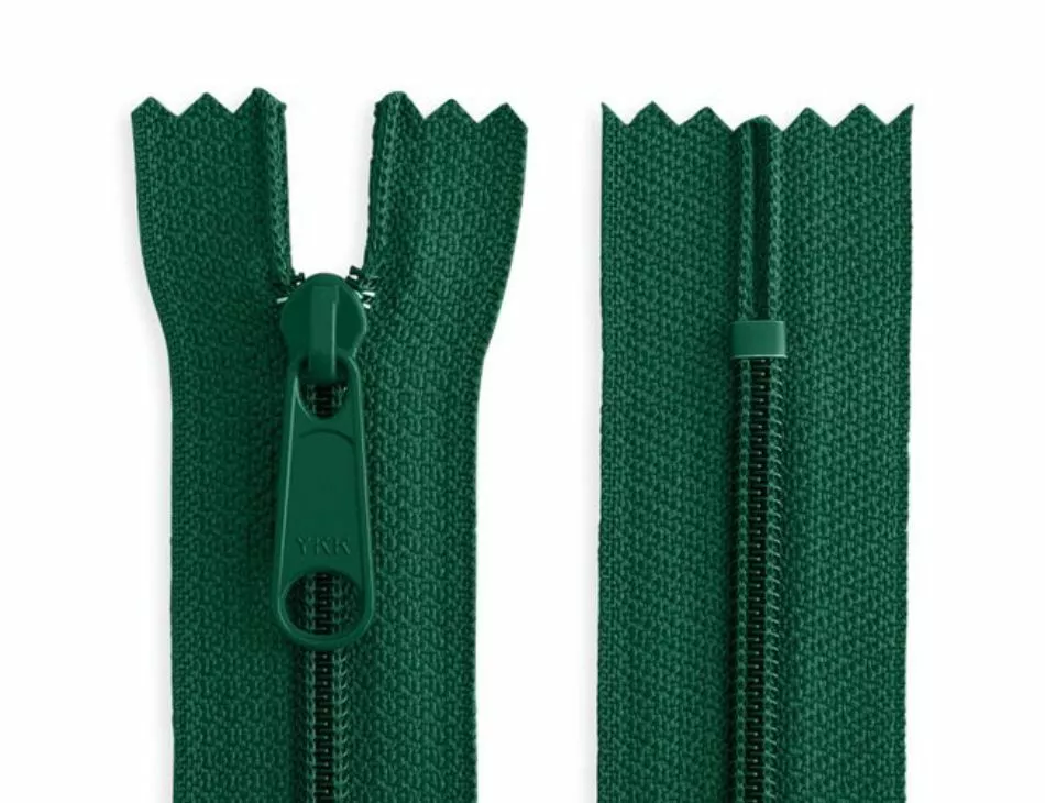 16" Bag & Purse Zipper Green