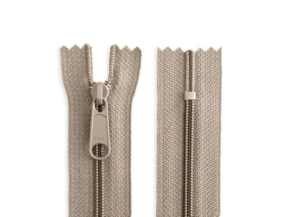 24" Bag & Purse Zipper Khaki