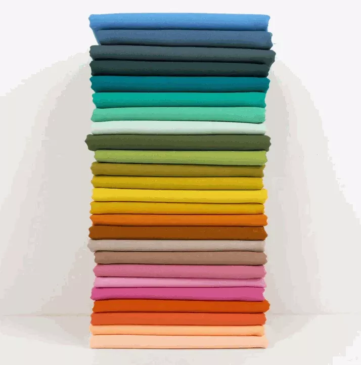 (25) Elizabeth's Favorites Bella Solids Fat Quarter Bundle 9900AB curated by Moda Fabrics