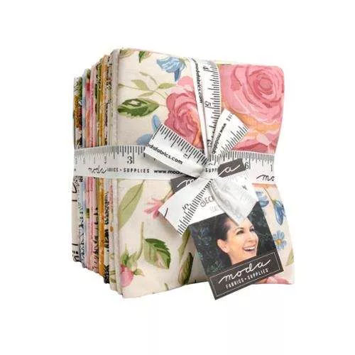 (27) My Secret Garden Fat Quarter Bundle 20980AB by Stacy Iest Hsu for Moda Fabrics