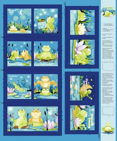 36"× 44" Book Panel - Paul's Pond