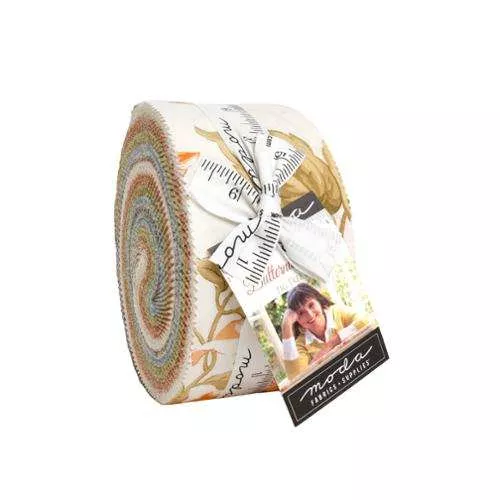 (40) (35440JR) Butternut & Sage Jelly Roll by Joanna Figueroa of Fig Tree & Co for Moda Fabrics