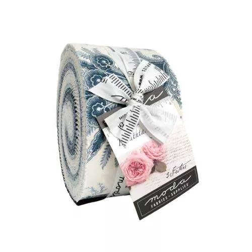 (40) Breathtaking Blues Jelly Roll 44400JR by 3 Sisters for Moda Fabrics