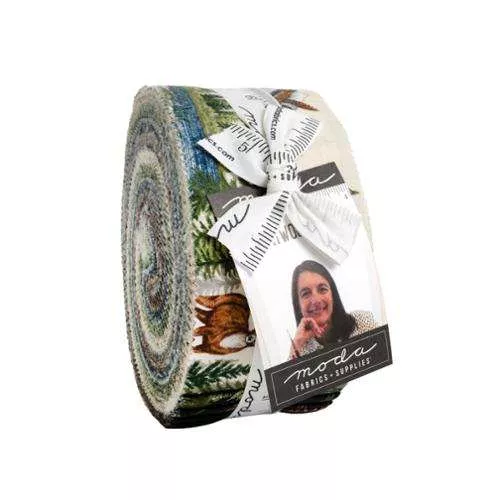 (40) Northwoods Lodge Jelly Roll 56190JR by Deb Strain for Moda Fabrics