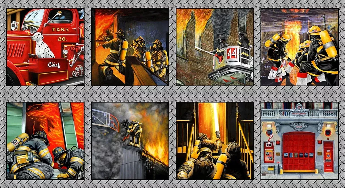4103-90 Firefighter Blocks gray