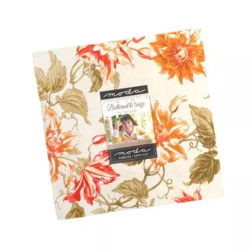 (42) (35540LC) Butternut & Sage Layer Cakeby Joanna Figueroa of Fig Tree & Co for Moda Fabrics