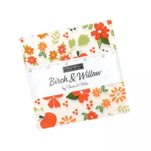 (42) (37720PP) Birch & Willow Charm Pack by Sherri & Chelsi for Moda Fabrics