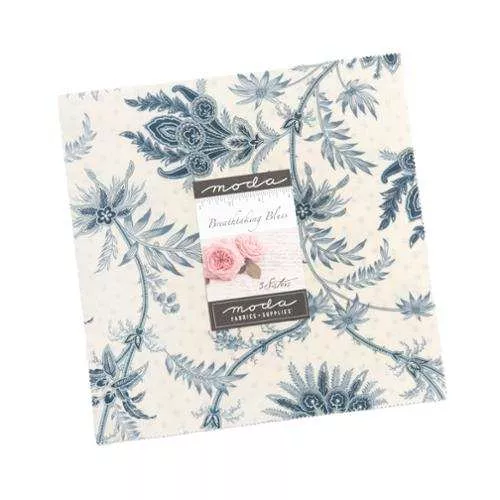 (42) Breathtaking Blues Layer Cake 44400LC by 3 Sisters for Moda Fabrics