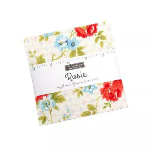 (42) Rosie Charm Pack 35420PP by Joanna Figueroa of Fig Tree Co. for Moda Fabrics