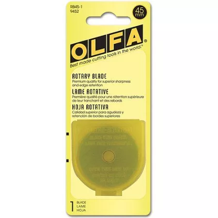 *45MM HEAVY DUTY REPLACEMENT ROTARY BLADE//1 PACK//OLFA
