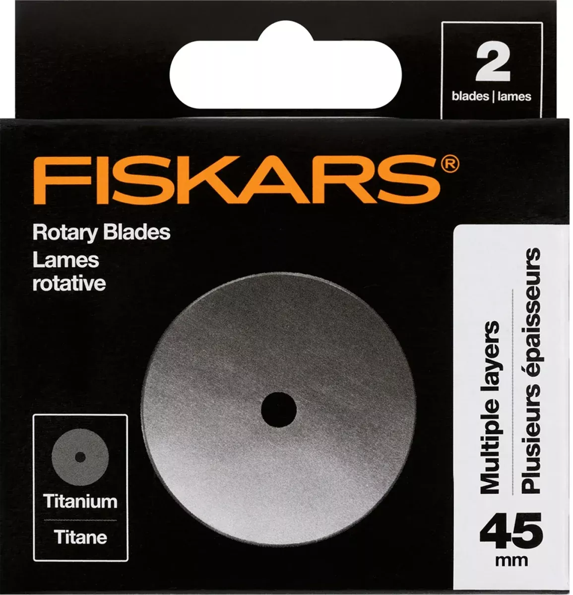 45mm Titanium Coated Replacement Rotary Blade 2ct 158290