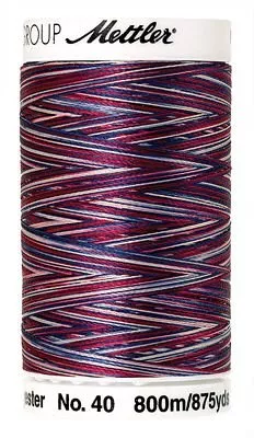 *4880-9918//AMERICAN FLAG//POLYSHEEN VARIGATED MULTI//100% POLYESTER//875 YARDS//40 WEIGHT//METTLER