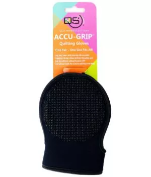 *ACCU-GRIP QUILTING GLOVES//ONE PAIR - ONE SIZE FITS ALL//QUILTERS SELECT