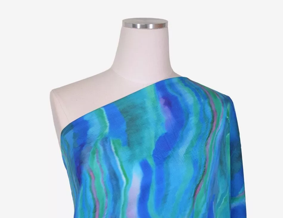 Agate Tencel Jade Digital Print