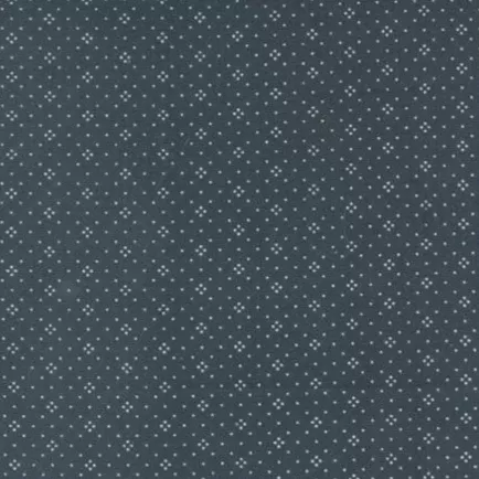 Agatha Road Eyelet Charcoal 20488 65 by Fig Tree Co. for Moda Fabrics - Sold in 1/2 YD increments