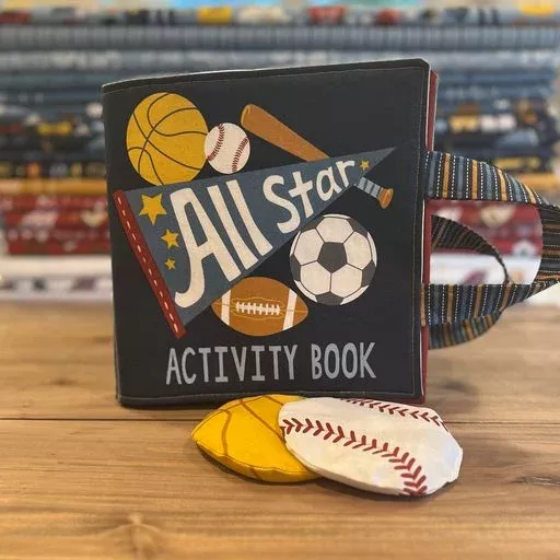 All Star Activity Book by Stacy Iest Hsu - Soft Book Panel