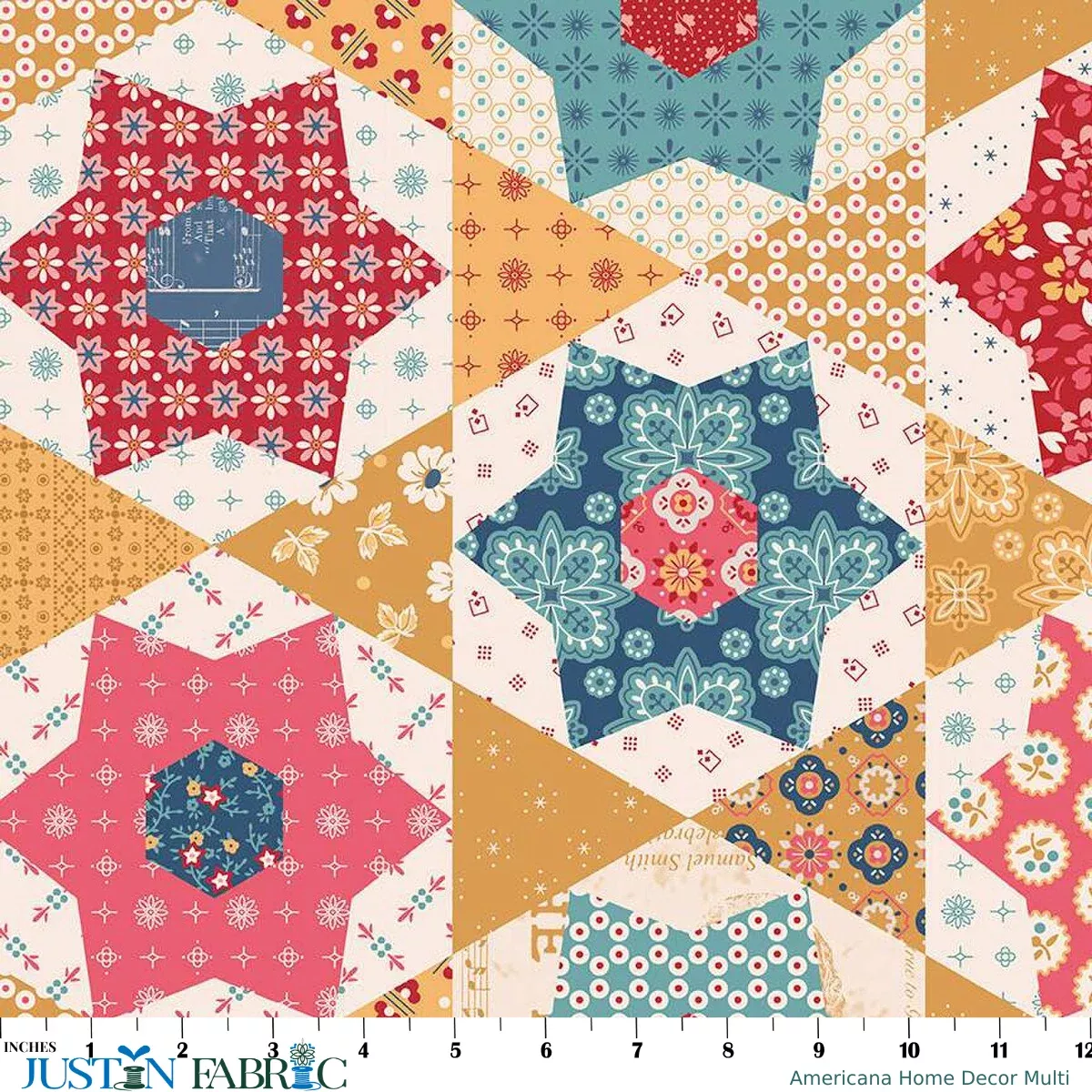 Americana Home Decor Multi Yardage by Lori Holt | Riley Blake Designs