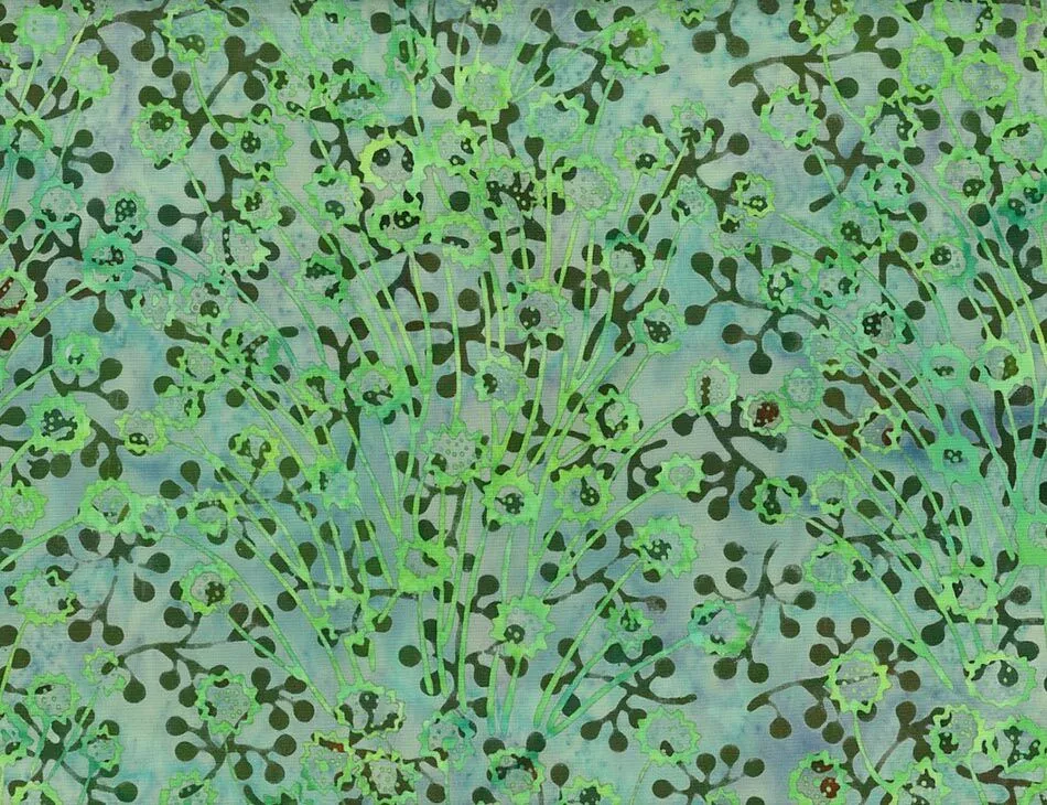 Anemone Batik Grey Citron