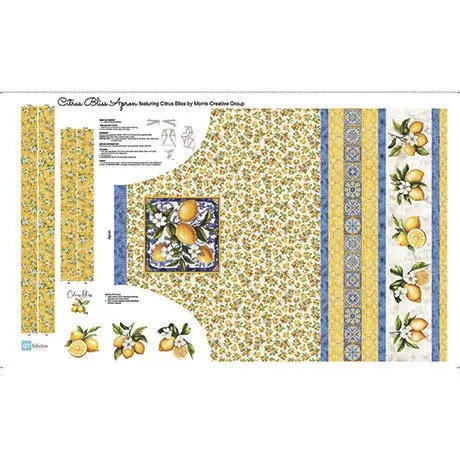 Apron Panel - Citrus Bliss Multi