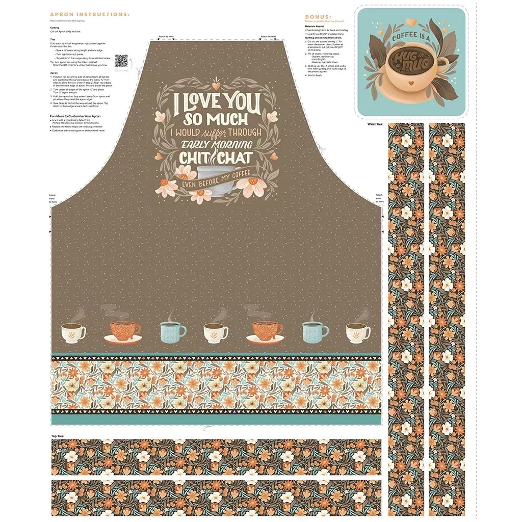 Apron Panel - Perfect Blend Canvas