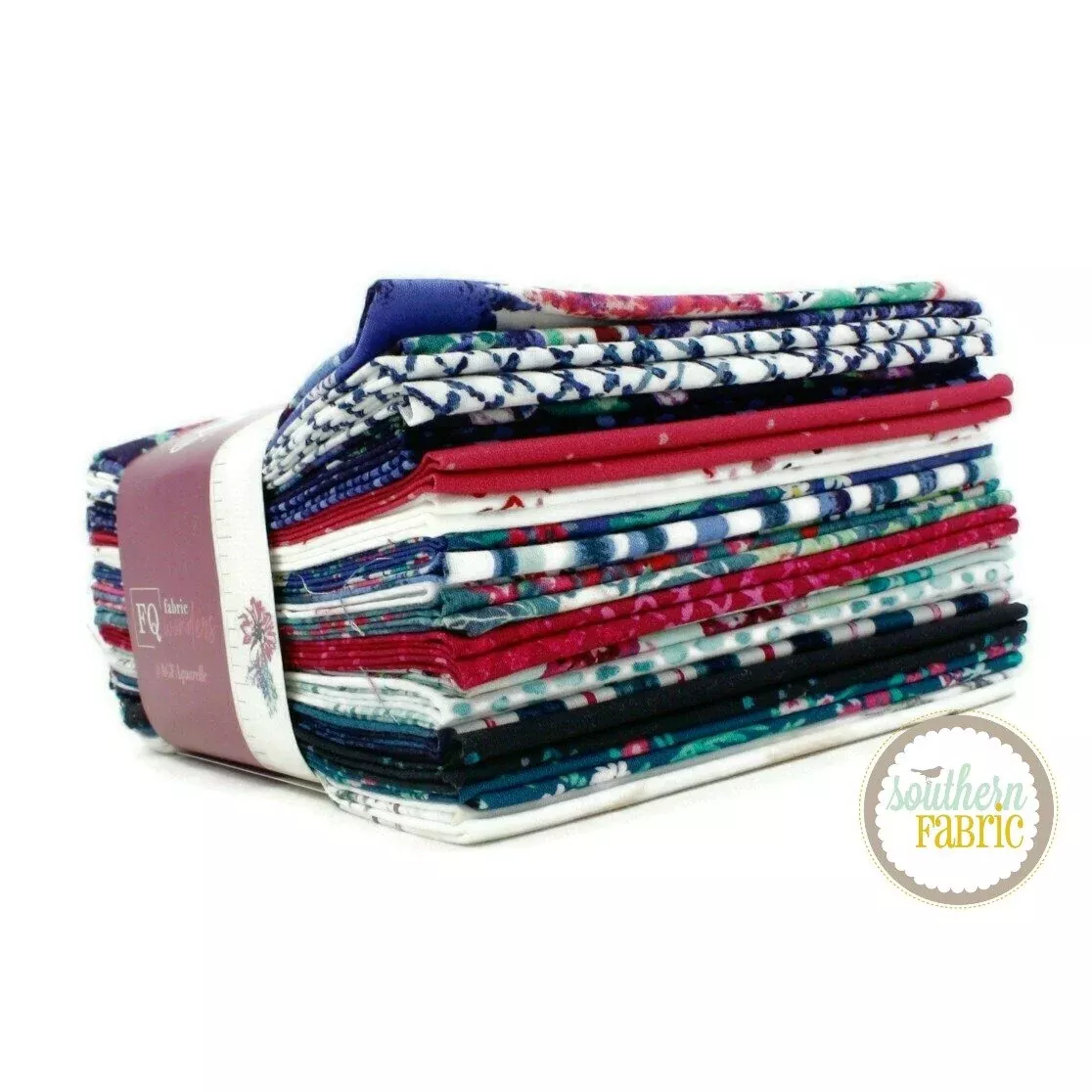 Aquarelle Fat Quarter Bundle (16 pcs) by Katarina Roccella for Art Gallery