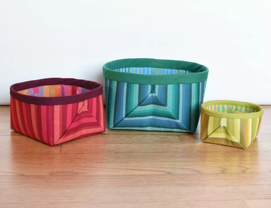 Around the Bobbin Nestlings Baskets