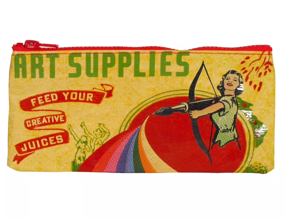 Art Supplies Pencil Case