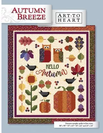 Art To Heart Autumn Breeze Quilt Book