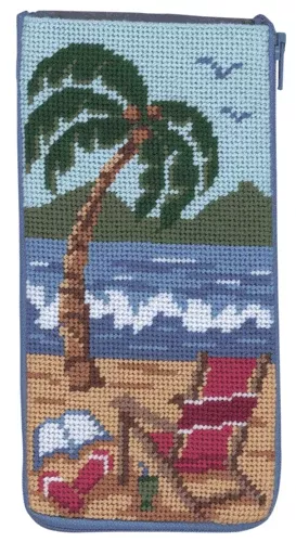 At The Beach Eyeglass Case (includes floss)