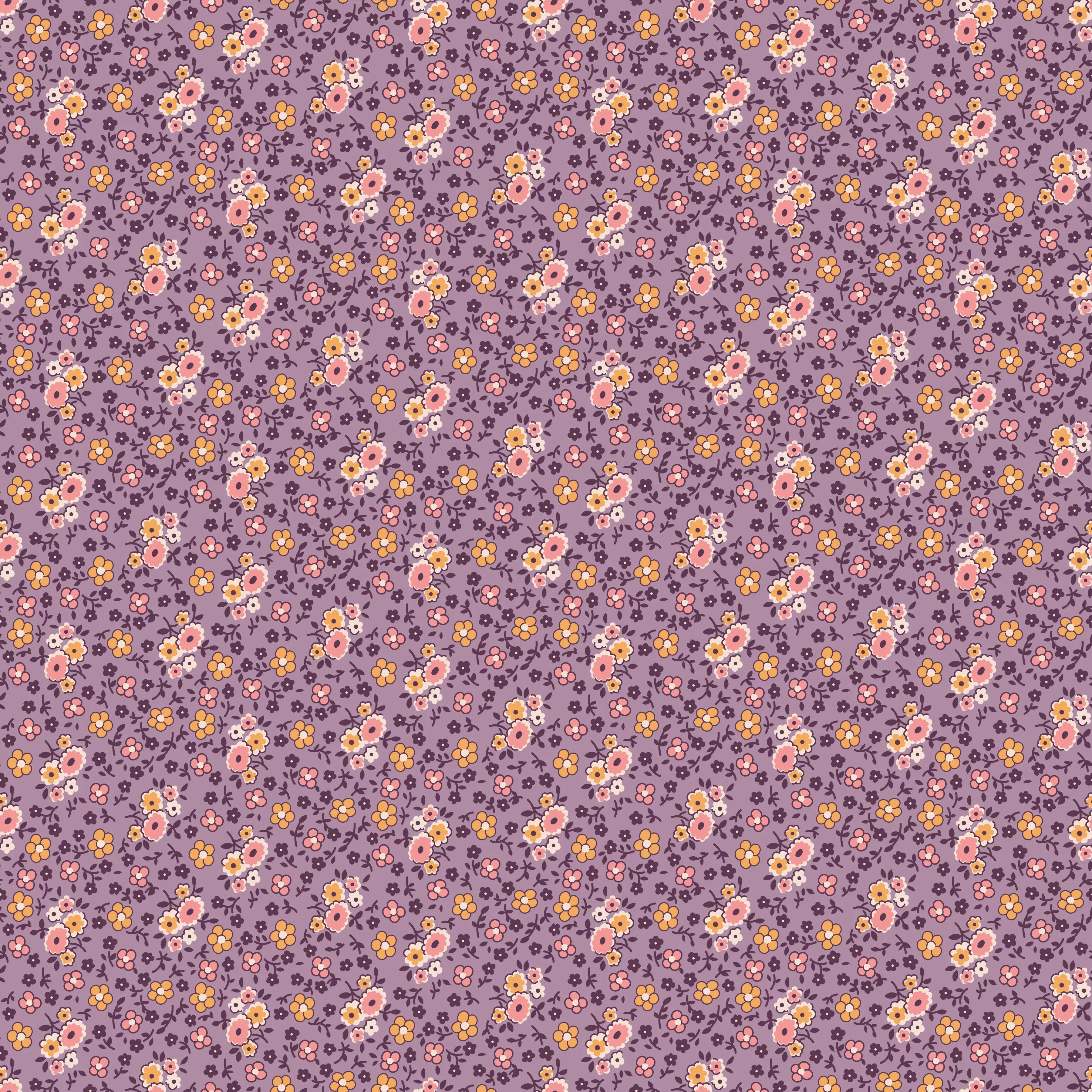 Autumn | Bouquet Plum by Lori Holt for Riley Blake