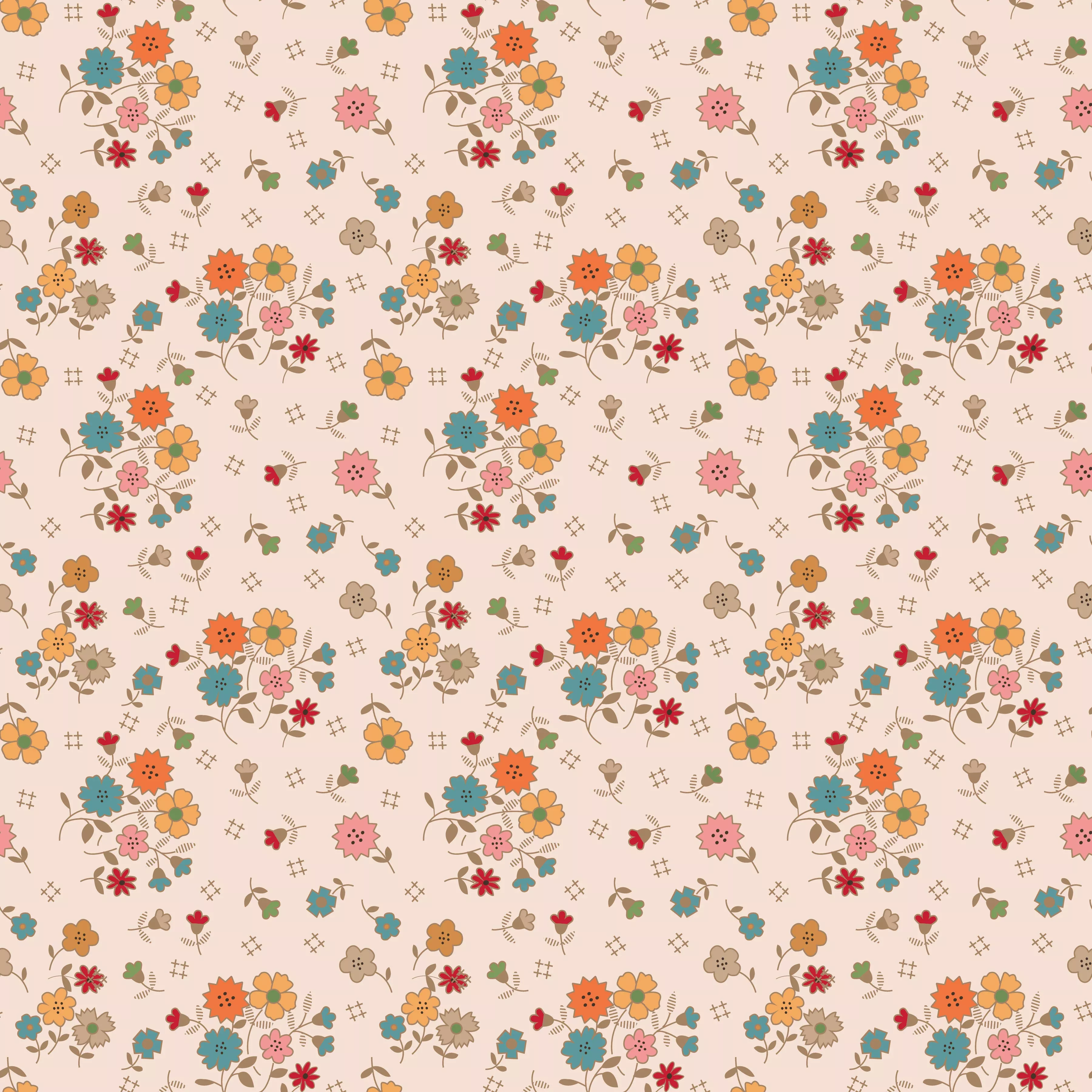 Autumn | Floral Latte by Lori Holt for Riley Blake