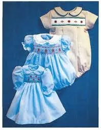*BEBE SEPTEMBER//SMOCKING PLATES//PAT GARRETSON DESIGNS