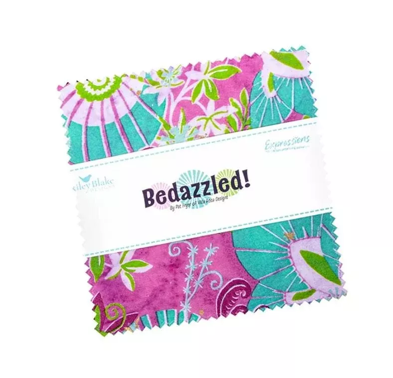 Bedazzled! Expressions Batiks Charm Pack – Pat Fryer - Riley Blake Designs