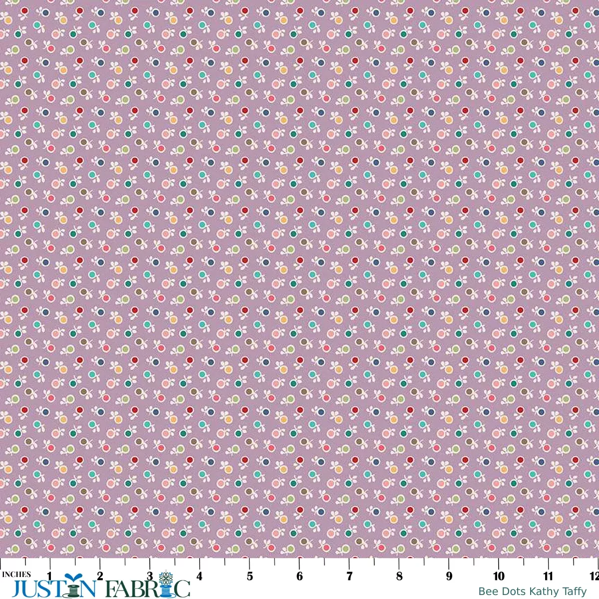 Bee Dots Kathy Taffy Yardage by Lori Holt | Riley Blake Designs