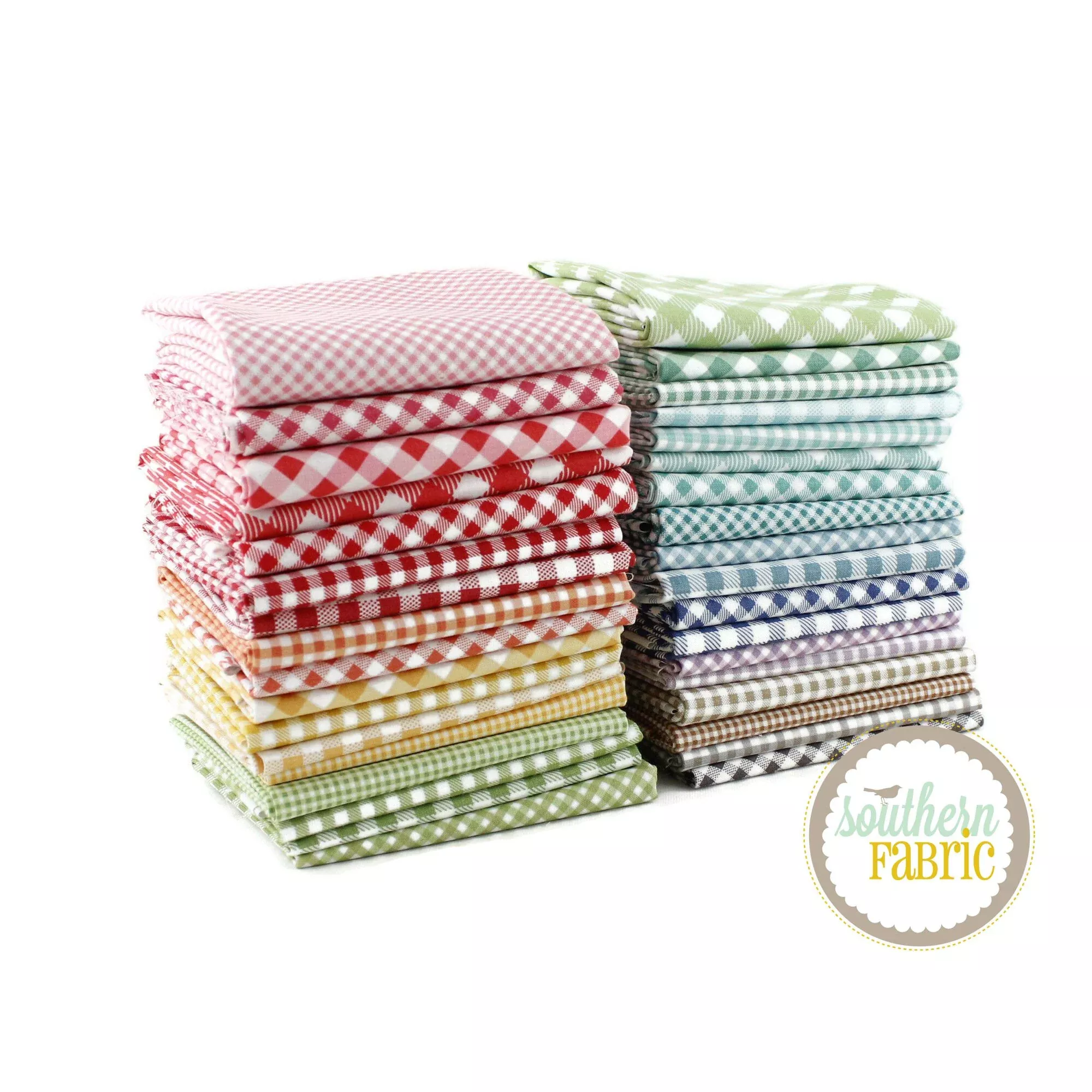 Bee Ginghams - Half Yard Bundle (Lori Holt - Riley Blake) 38 pcs