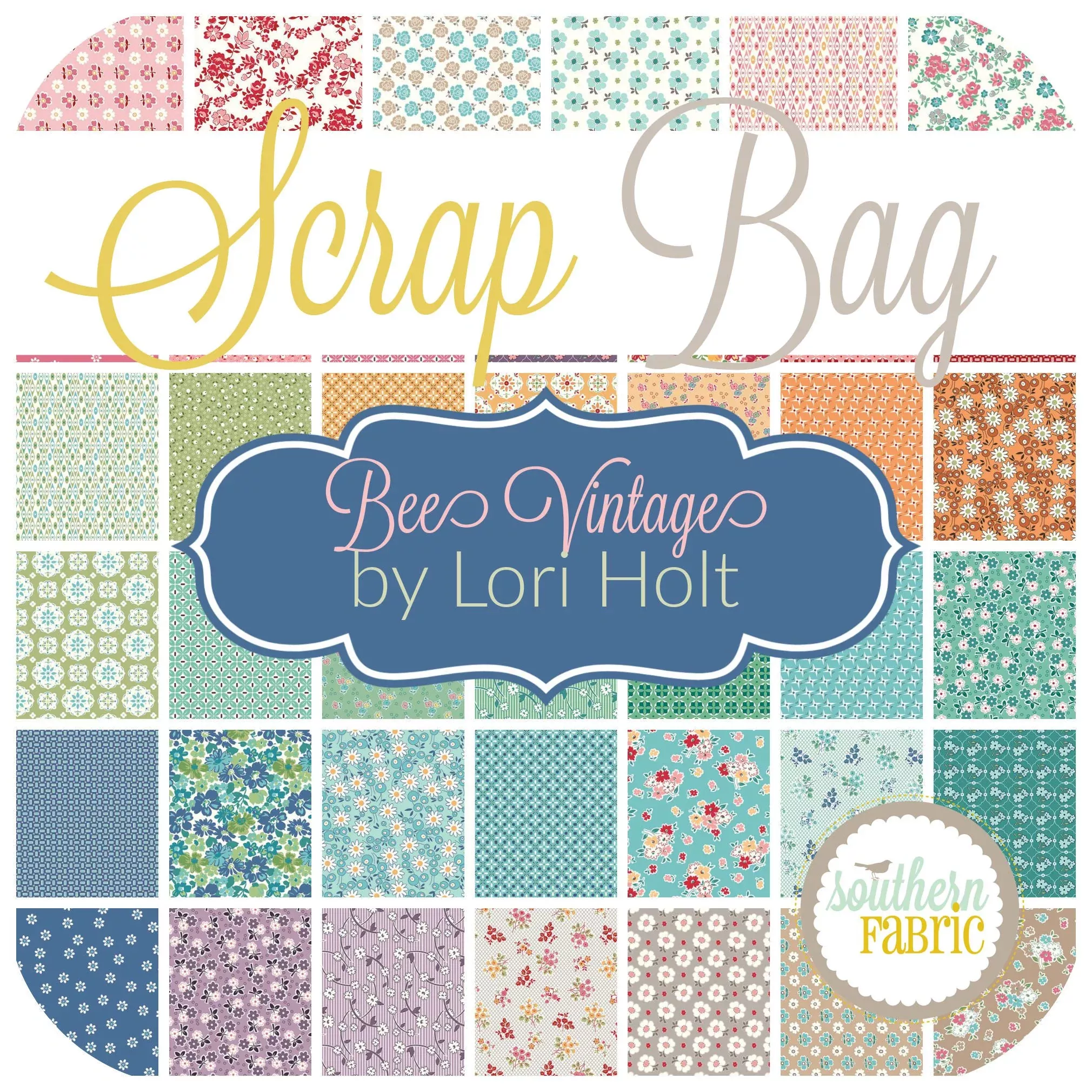 Bee Vintage - Scrap Bag (Lori Holt - Riley Blake)