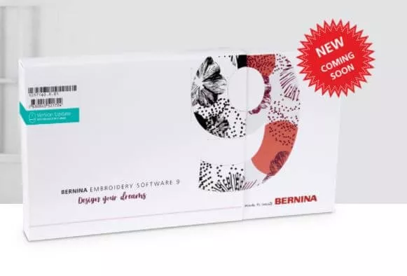 *BERNINA EMBROIDERY SOFTWARE V9 UPDATE PACKAGE WITH WIFI DEVICE//BERNINA
