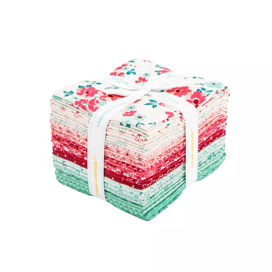 Berry & Sage - Fat Quarter Bundle (21 pcs) by Lori Holt for Riley Blake