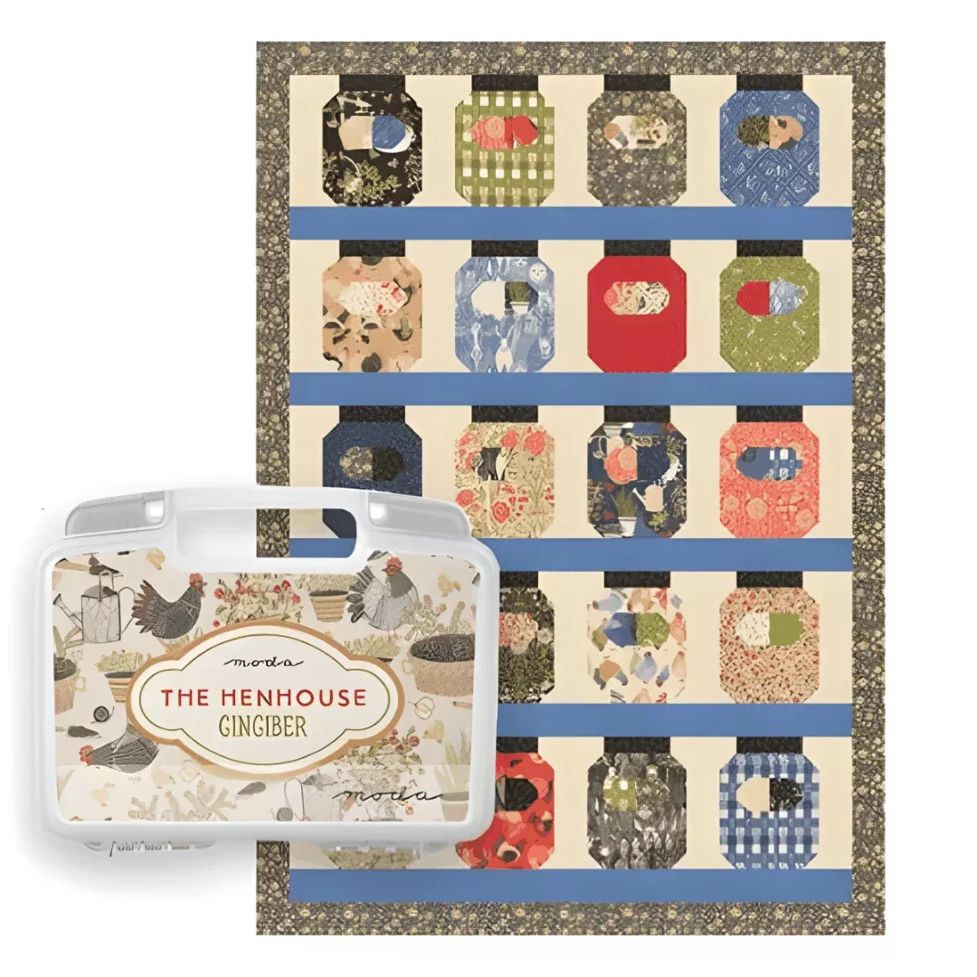 BIN: Moda Collectors Series Limited Edition Bin - The Henhouse by Gingiber for Moda Fabrics