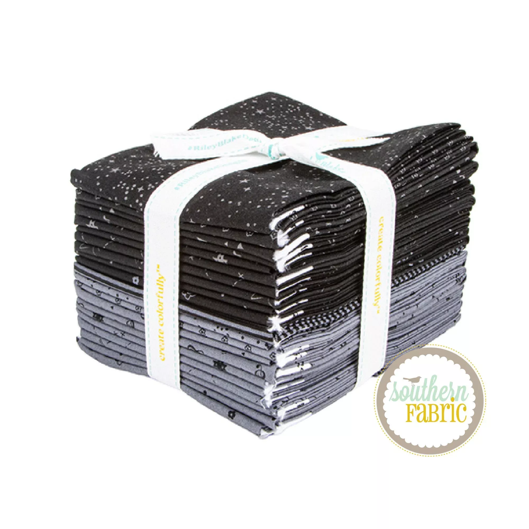 Blackout - Fat Quarter Bundle (21 pcs) by RBD Designers for Riley Blake