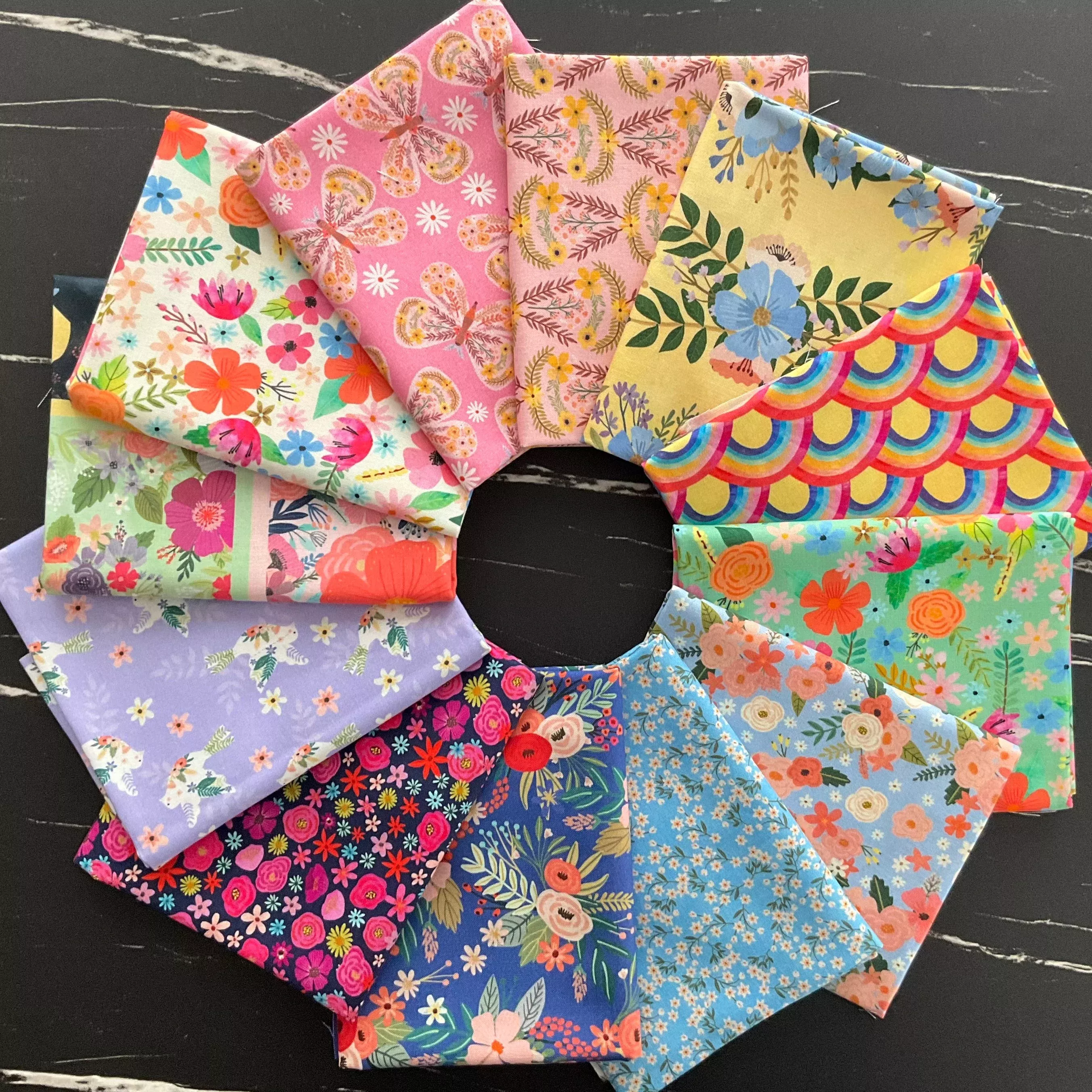 Bloom by Mia Charro - Fabric Bundles Includes Panel