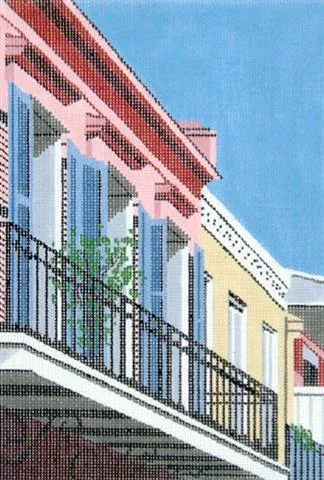 Blue Balcony