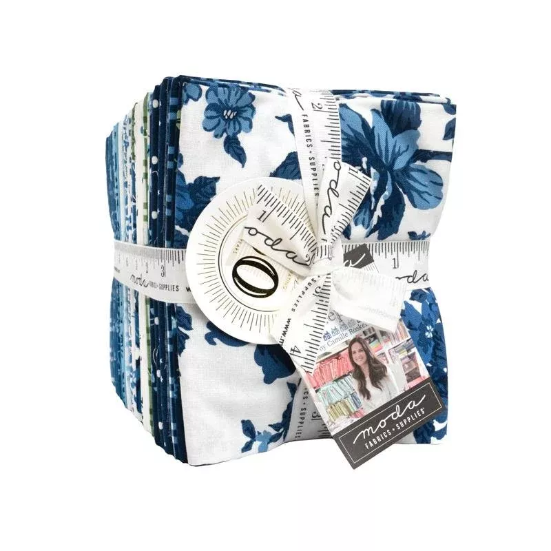 Blueprint - Fat Quarter Bundle (37 pcs) by Camille Roskelley for Moda
