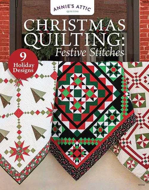 BOOK Christmas Quilting: Festive Stitches 141542 from Annie's Attic Quilting