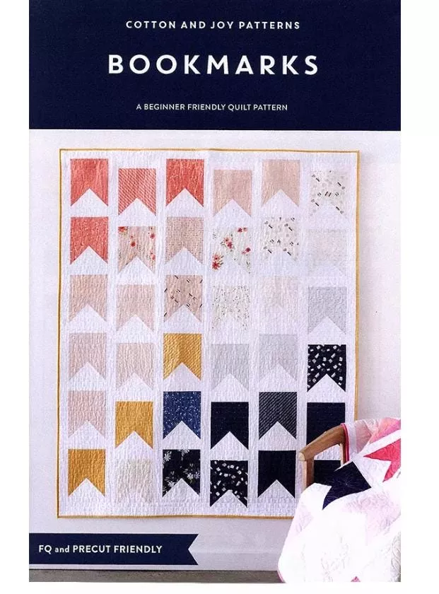 Bookmarks Quilt Pattern - Cotton and Joy